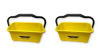 Ettore 86000 Compact Super Bucket with Ergonomic Handle, 3 Gallon - (2 Pack)