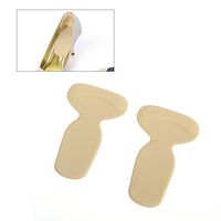 ROSENICE Heel Pads Grips Liners Silicone Back Heel Insoles for High Heels Blisters((Apricot)