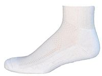 Simcan Comfort Plus Cotton Lo Rise Diabetic Sock (White L)