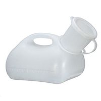 Travel Supplies - White 1000ml Male Men Urinal Spill Resistant Portable Plastic Pee Bottle Camping Toilet - Men Urinal Bottle Male Urinals Mens Medical Portable Urine Cups - For - 1PCs