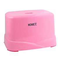 Bathroom Plastic Kindergarten Safety Pad Seat Stool Colorful Student Home Stool 34.5 * 21 * 27cm, 29 * 18 * 22cm Independent Flow Assist