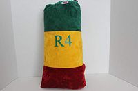 15" Tall Rasta Velvet Padded Waterpipe Bag Glass Hookah Backpack, USA…