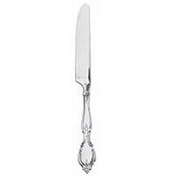 Decorline Baroque Plastic Silver Look Knives 20ct.