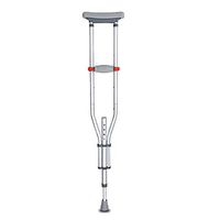 Xqr Crutches Walker Elbow Crutches Aluminum Underarms Turns Slips Anti-Slip Elderly Disabled Cane Sticks Telescopic Adjustable Walker