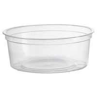 WNA APCTR08 Deli Containers, Clear, 8oz, 50/Pack, 10 Pack/Carton