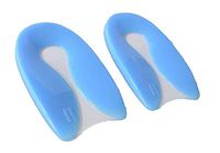 U- Shape Heel Spur Cups/Pads. 100% Medical Grade Silicone (Medium-UK 3-6.5 /EU 36-40)