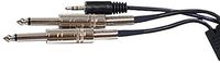 DS18 MP3DUAL1/4-6-10pk 3.5-Inch to Dual 1/4-Inch 6-Foot Cable, 10-Pack