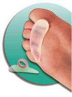 Silipos Gel Toe Crest Buttress Splint (Large Right) 3/Order