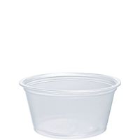 Dart 200PC 2 oz Clear PP Portion Container (Case of 2500) - PACK OF 2