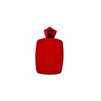German Made Transparent RED Classic Hot Water Bottle by Warm Tradition - Lifetime Guarantee