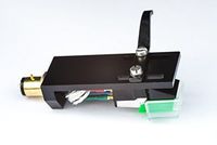 Headshell Cartridge Mount, Eliptical Stylus, Needle for Sansui FR-D4, SR-737, SR-838, FR-D35, SR-525, SR-929, SR-636, SR-717, SR-333, SR-535, FR-3080, SR-B200, - MADE IN ENGLAND