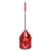 Biback Stainless Steel Toilet Brush, Powerful Toilet Brush and Bracket Without Blind Spot Toilet Toilet