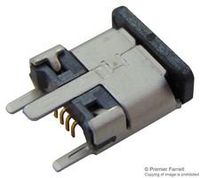 105133-0011 - USB Connector, Micro USB Type B, USB 2.0, Receptacle, 5 Positions, Surface Mount, Vertical (10 Pieces)