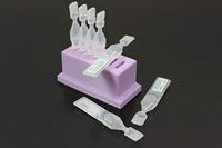 Eye Drops Vial Holder for Single-use Disposable Eye Drops & Storage, Holds 7 Single use Disposable vials - Znet3D (Lavender)