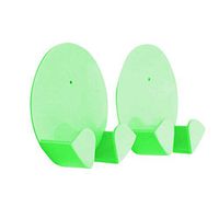 Meidexian888Wall Storage Hook,Wall Storage Hook Power Plug Socket Holder Wall Adhesive Hänger Home Office (Green)