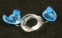 Medical Grade Doc's Pro Ear Plugs - Non Vented Blue or Pink - S, M, or L (Medium, Blue)