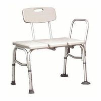 Graham-Field 7927A-1 Lumex Maxi-Drain Transfer Bench, Grey