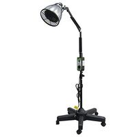 Infrared Floor Stand Heat Lamp, IR Heating Floor Lamp Dimmable Heat with Stand & Flexible Arm