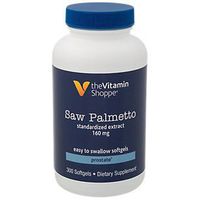 Saw Palmetto Extract 160mg, Supplement for Prostate Health Easy to Swallow Softgels (300 Softgels) by The Vitamin Shoppe