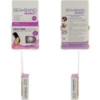 Sea-Band Mama Wristband Natural Nausea Relief, 1 Pair, Colors May Vary, Anti-Nausea Acupressure Wristband for Combatting Morning Sickness (2 Pack)