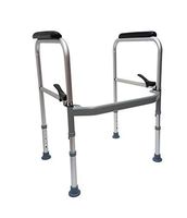 Folding Toilet Safety Frame Universal Fit on Most Standard Toilets