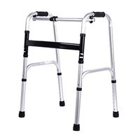 Aluminum Alloy Walker Health Care Fold Medical Walking Mobility Aid for Elderly, Seniors, Handicap, Disabled