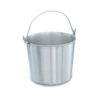 S/S Utility Pail w/Handle, 13 Qt