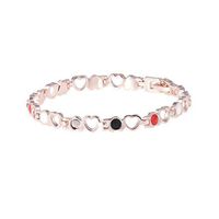 Artibetter Titanium Bracelet Heart Shape for Men Women Arthritis and Carpal Tunnel