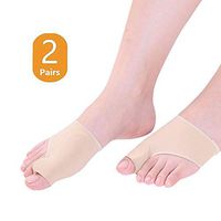 DUORUI 4 PCS Bunion Corrector Big Toe Spreader Cushion, Toe Separator, Bunion Guard, Forefoot Cushion, Separate for Toes