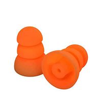 PRPSO10 Plugfones PRP-SO10 Comfortiered Replacement Silicone Plug 26 Db, Orange, 5-Pair