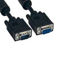 25Ft SVGA Male to Female Cable w/Ferrite Core