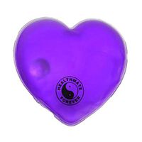 HealthmateForever Dual Comfort Hot or Cold Therapy Pack - Heart Shaped (Magenta) 4.3'' *4.3''