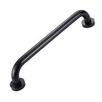 Bath & Shower Grab Bars Bathroom Safety Rails Black Bathroom Handle Toilet Anti-Skid Railing Bathtub Anti-Skid Handrail Stair Railing Elderly Gift (Color : Black, Size : 50cm (19.7inch))