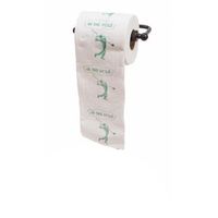 JustPaperRoses in The Hole Printed Toilet Paper Gag Gift, Funny Novelty Birthday or Father's Day Present for Him