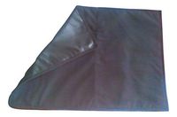 Islands Earth Bladder Support Chair/Bed Urine Incontience Pad Cotton Top. Black Faux Leather Backing. 20.5" by 27.5". an Islands Earth Original Product.