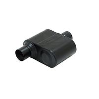 Flowmaster 842516 (Super 10) 2.5 Inlet x 2.5 Outlet 409S Muffler with Aggressive Sound by Flowmaster