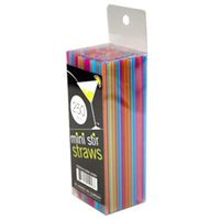 150-Piece Drinking Straws | Bendy Disposable Straws For Cocktails, Coffee and Cocoa | Assorted Color Flexible Straws