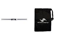 Darice DIY Crafts Supplies Gift Wrapping Wrap Cellophane Clear 30 inches x 50 feet (12 Pack) 1183 89 Bundle with 1 Artsiga Crafts Small Bag