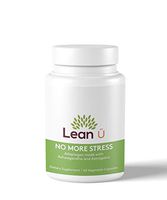 Lean Ü No More Stress Pills for Anxiety - Take Control of Your Anxiety with Organic Ashwagandha Root Powder with Black Pepper for Maximum Absorption