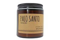 Maison Palo Santo - 100% RAW Palo Santo Pure Essential Oil Aromatherapy Scented Soy Wax Candle 4 OZ