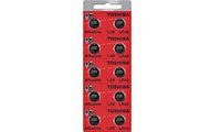 Toshiba LR43 Premium Batteries Alkaline Button Cell Batteries (10 Batteries) (LR43)