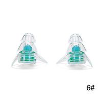 1 Pair Soft Silicone Ear Plugs Ear Protection Reusable Professional Music Earplugs Noise Reduction For Sleep DJ Bar Bands Sport