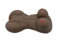 FUU Realistic 3D Silicone Adult-Juguetes íntimos Human Torso Doll with Elastic Skin Loves- Dolls Gift for Men and Women Relieving Stress-12 lbs (Brown)