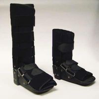 MediChoice Fixed Ankle Walker, High-Top, Foam Liner Metal-Reinforced, Medium, 1314OSG6012 (Each of 1)