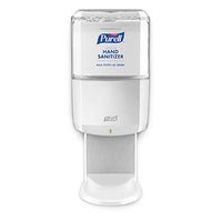 PURELL Foodservice Advanced Hand Sanitizer Foam ES6 Starter Kit, 1 – 1200 mL Sanitizer Refill + 1 - ES6 White Touch-Free Dispenser – 6455-1W