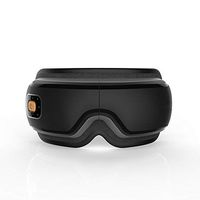 EYESrelief Wireless Air Pressure Eye Massager with Heat & Vibration, Temple Massage Dry Eye Relax Eyesight Stress Relief Eye Care Eye Fatigue Relief Care Stress Eye Relaxation (Black)