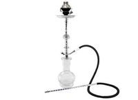 Hookah 22" White 1 hose shisha nargila bar narguile nargile glass water Vase new
