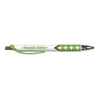 Kappa Delta Cirque Pens Set of 5 Green/White w/Green Imprint Color