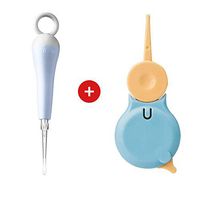 ALXDR Ear Picks Ear Wax Removal Tools with LED Light - Ear Spoon & Tweezers for Ear Health Care & Nose Cleaning Pick Nipper for Baby