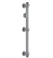 Jaclo G61-42-PN 90 Degree Smooth Transitional Grab Bar with Right-Hand Configuration, Satin Chrome